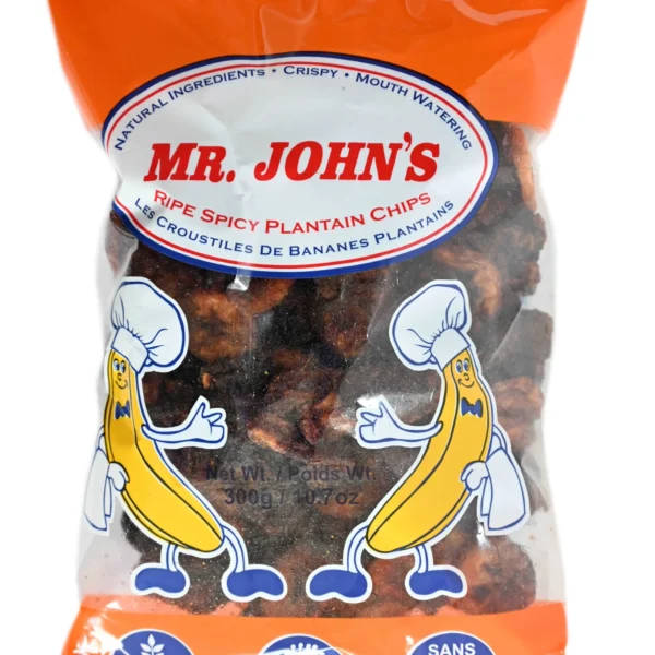 Mr John Plantain Chips Ripe 300g (Big)