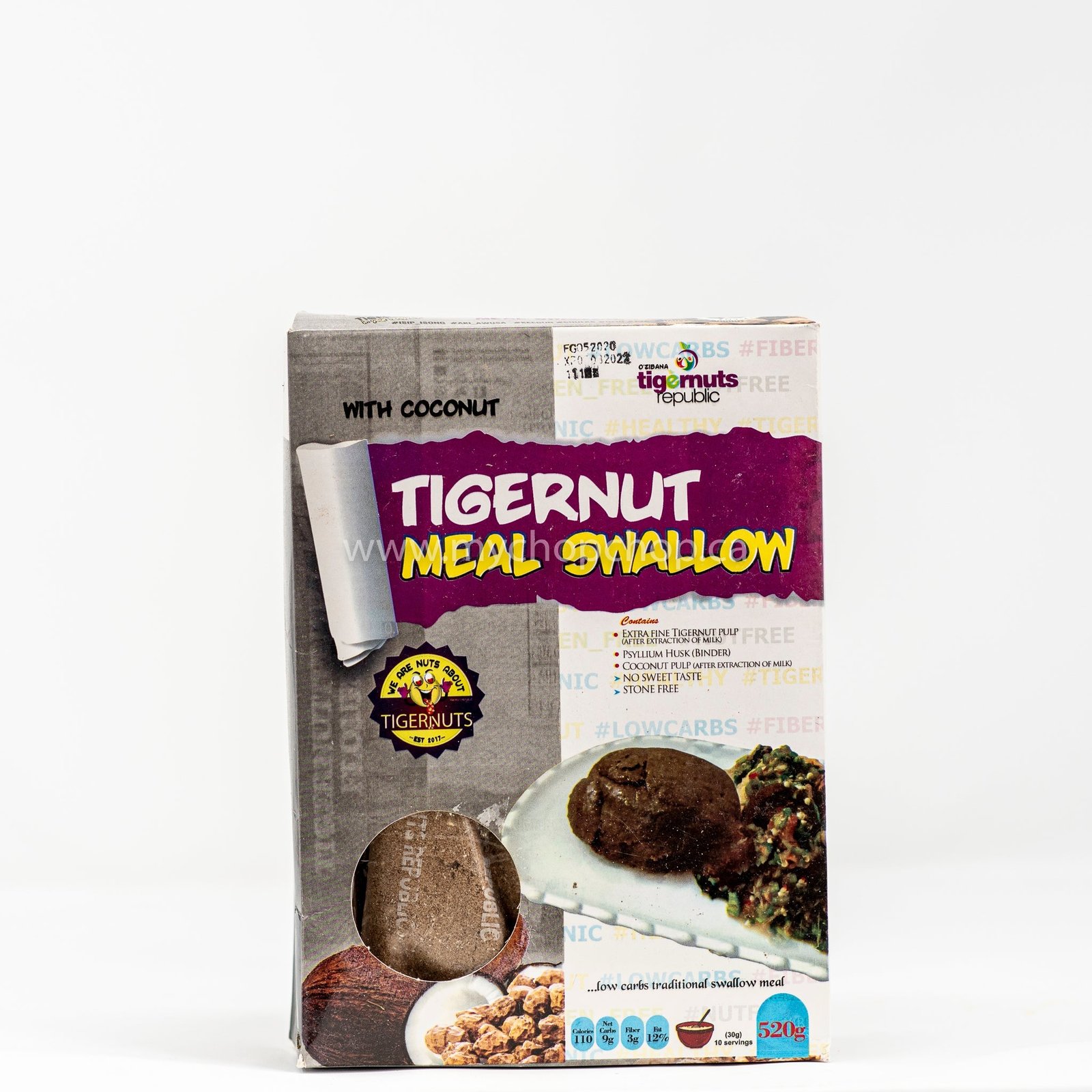 mychopchop-2021-best-numberone-african-online-grocer-canada-delivery-toronto-0011_36308586-1d7e-41bd-95d2-cac8d6aeff3f.jpg Tigernut and Coconut Meal Swallow- (Imperfect Chops) - Image 1