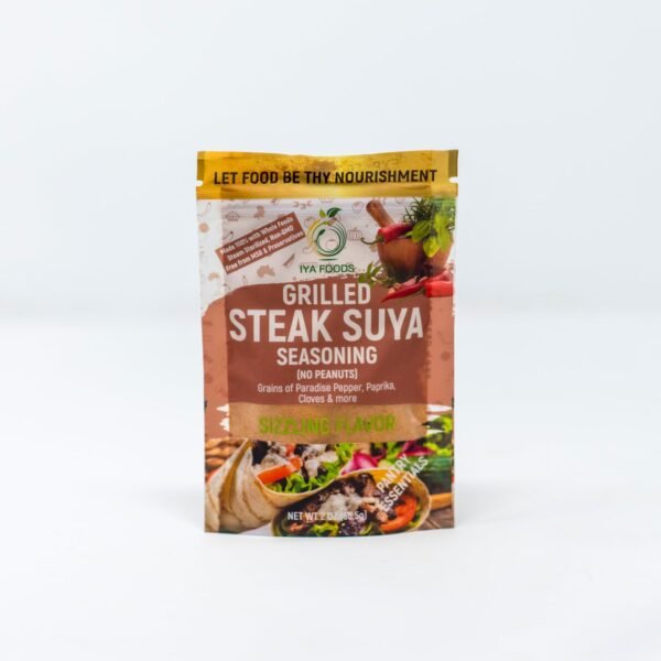 Grilled Steak Suya Seasoning - No Peanuts