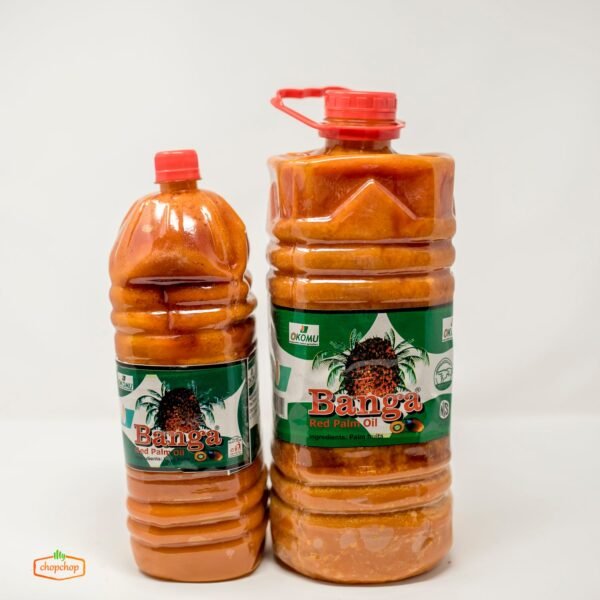 Okomu Red Palm Oil - Non-Adulterated Nigerian Palm Oil - 4l